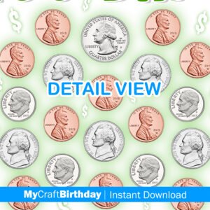 100 Days of School, Coins Counting Shirt Design